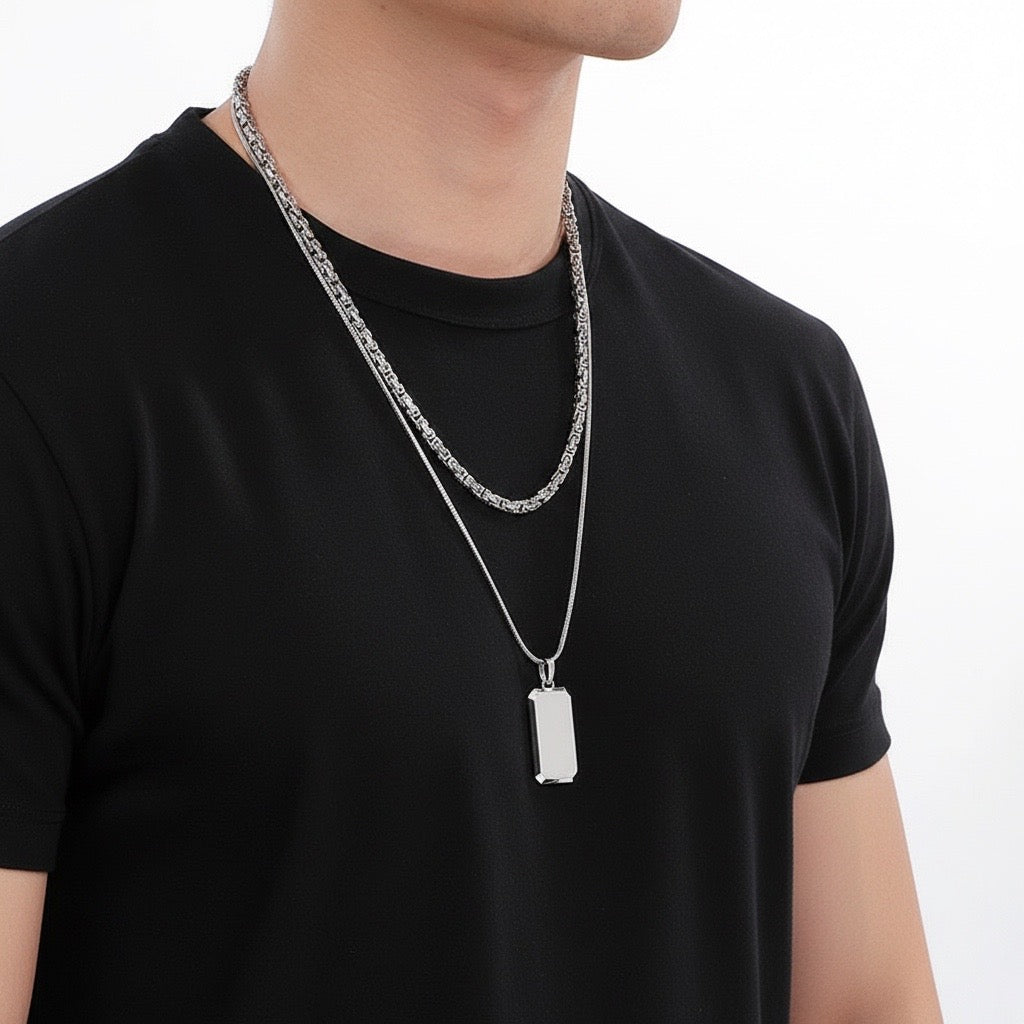 Ophis Dual Chain Pendant