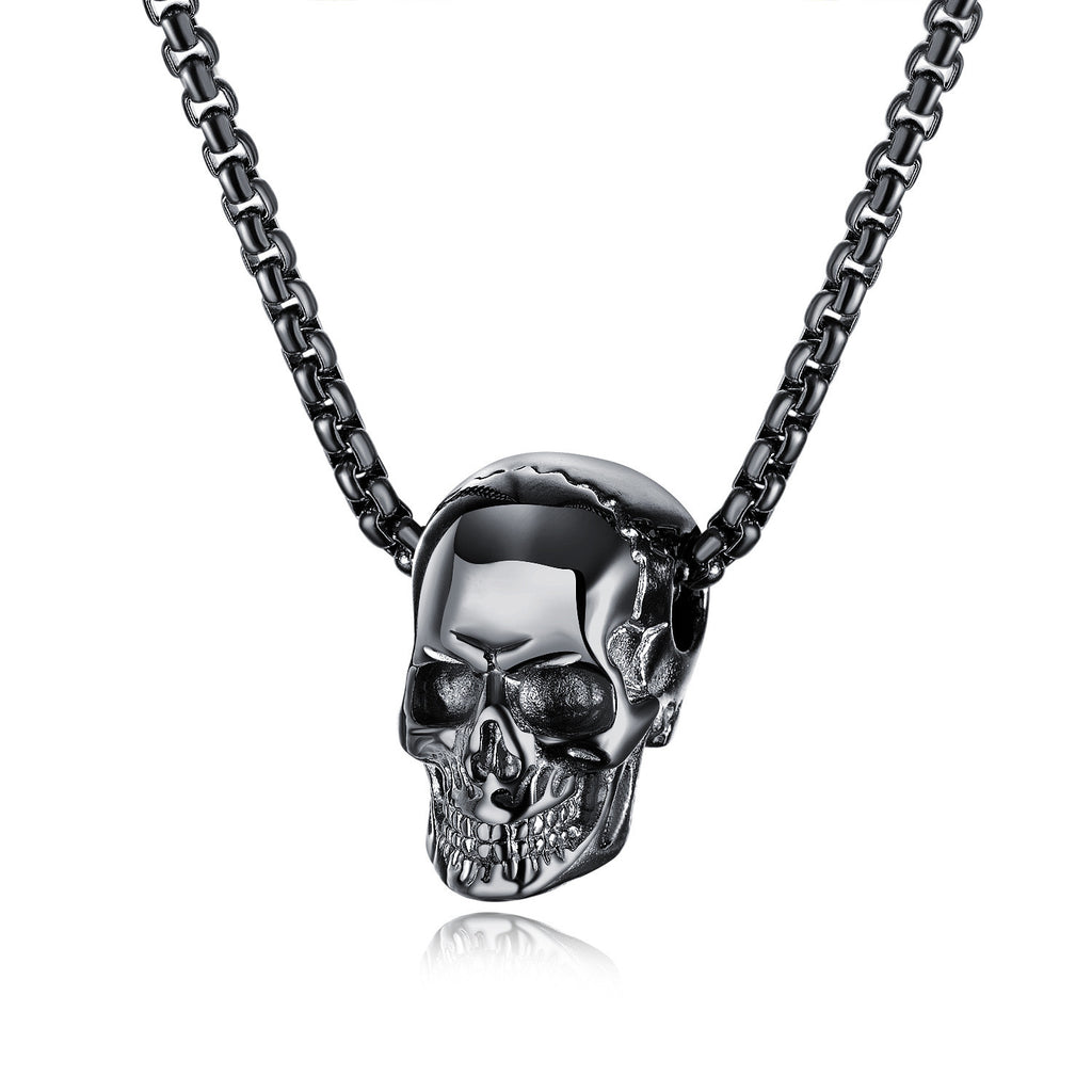 Skull pendant chain