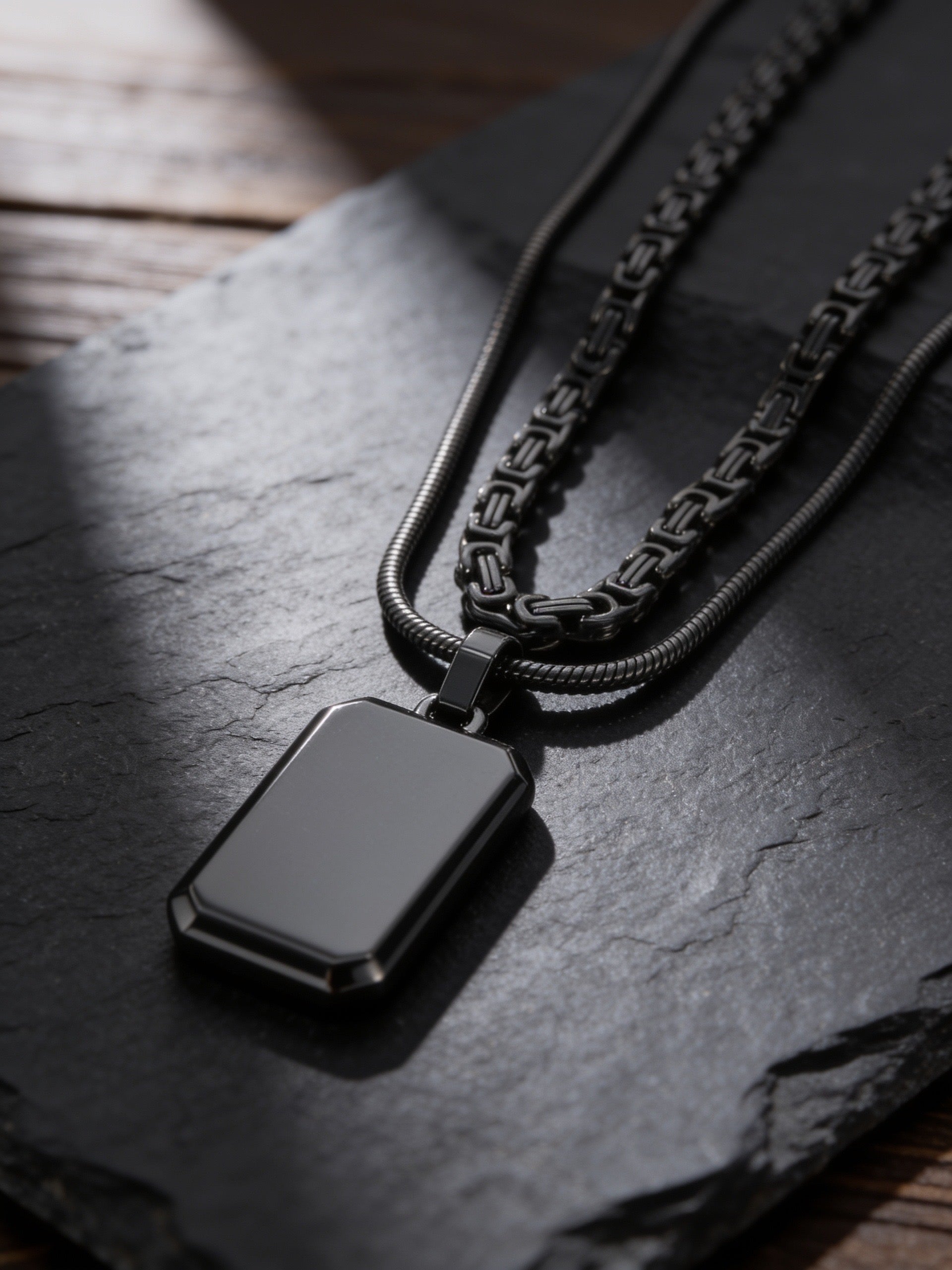 Ophis Dual Chain Pendant