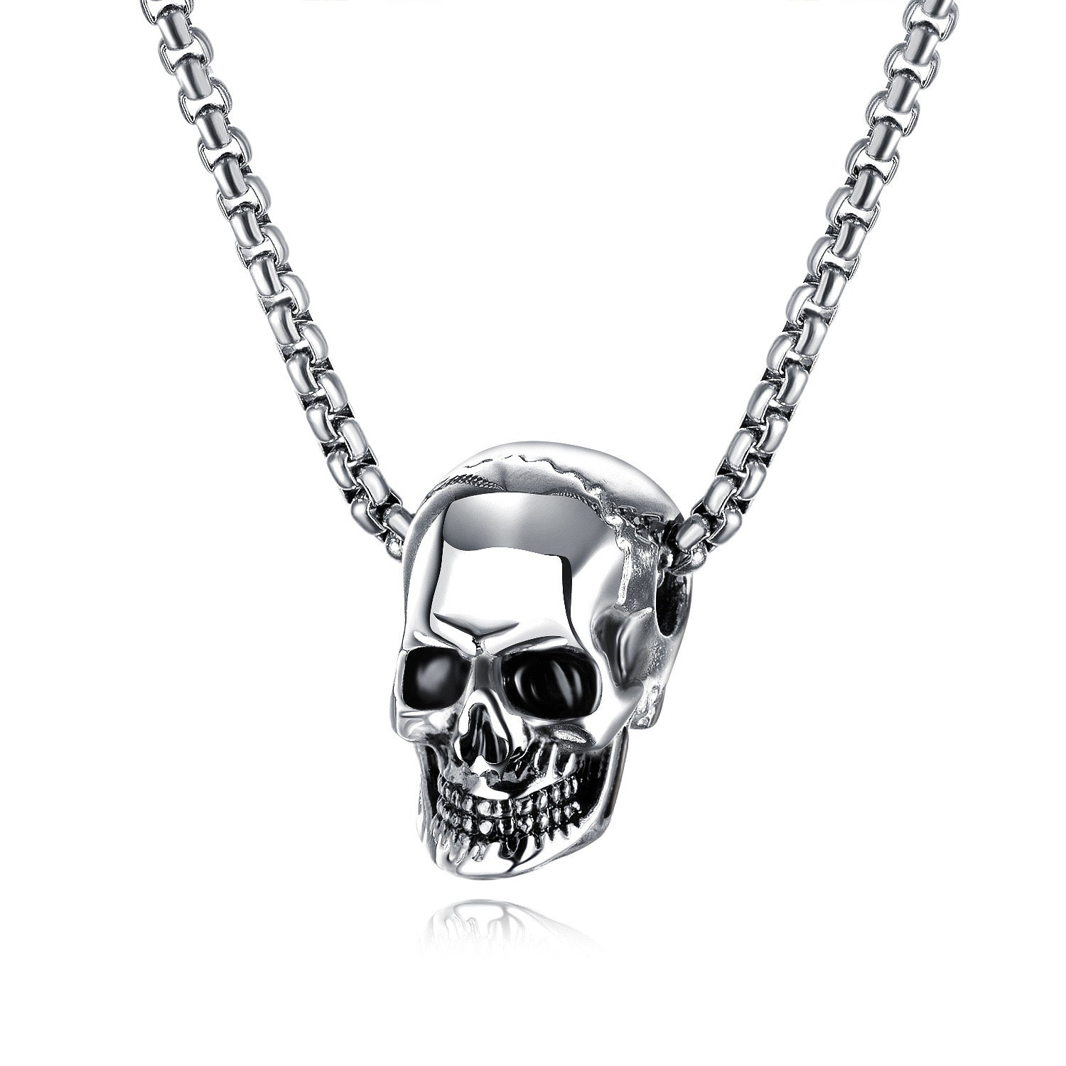 Skull pendant chain