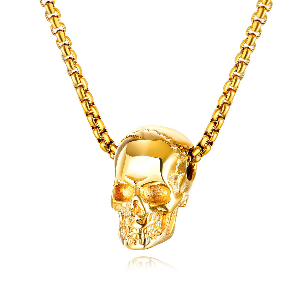Skull pendant chain