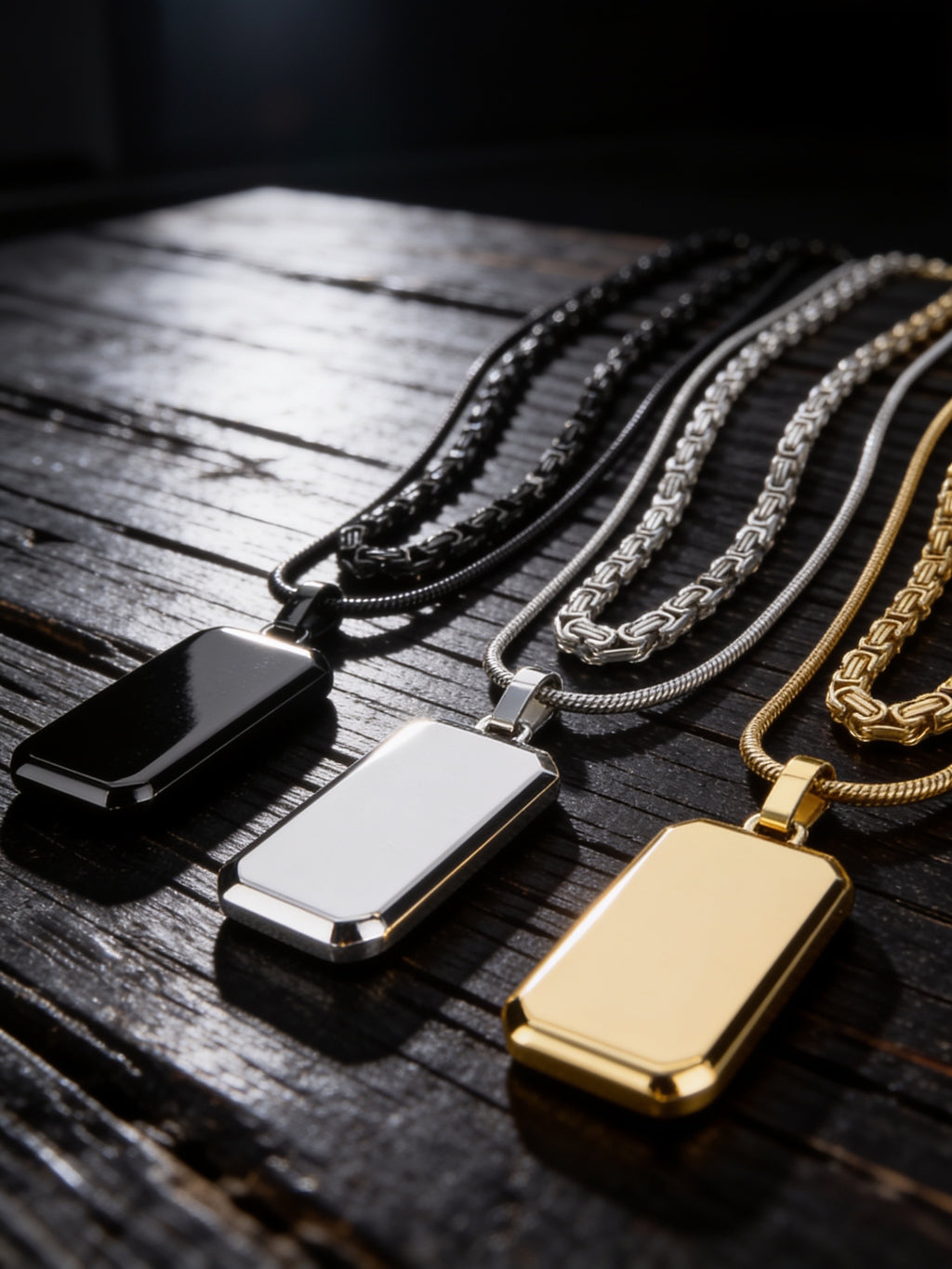 Ophis Dual Chain Pendant