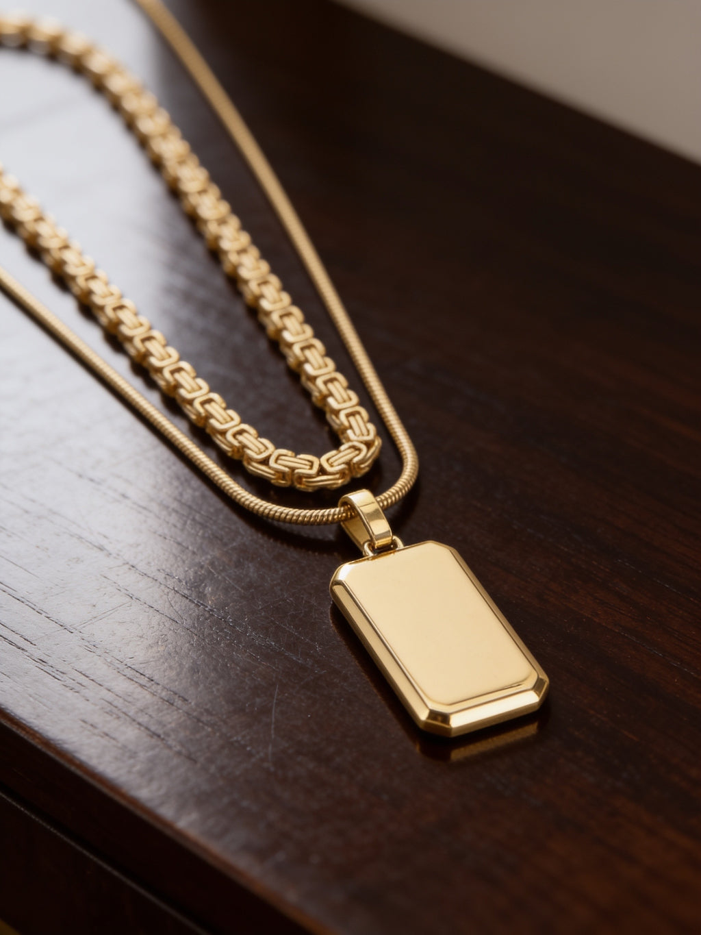Ophis Dual Chain Pendant
