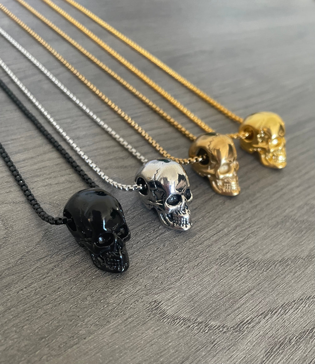 Skull pendant chain