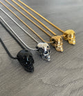 Skull pendant chain