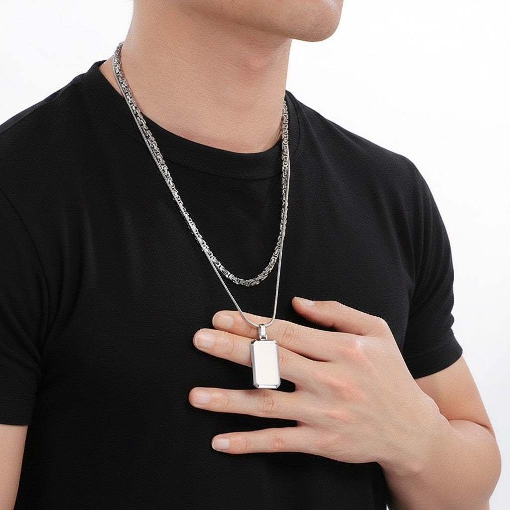 Ophis Dual Chain Pendant