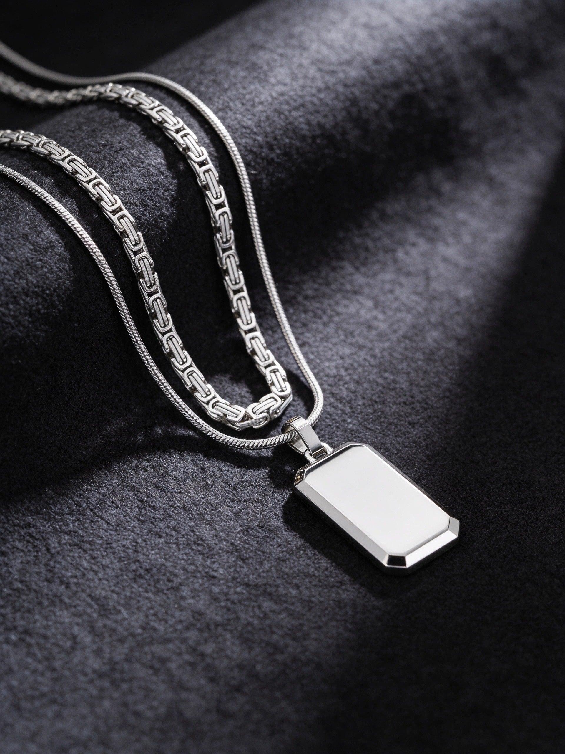 Ophis Dual Chain Pendant
